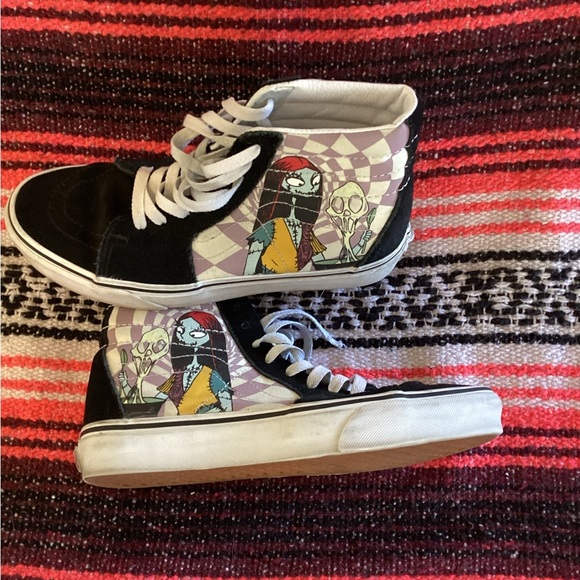 Vans X Disney Sk8Hi Sally's Potion Nightmare Before Christmas Men’s Size 7 - Picture 1 of 6